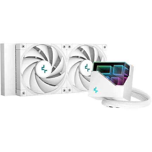 Система жидкостного охлаждения DeepCool LT520 WH