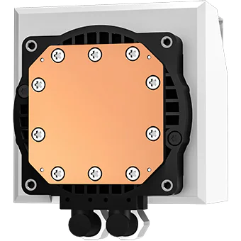 Система жидкостного охлаждения DeepCool LT520 WH - R-LT520-WHAMNF-G-1 - фото 3