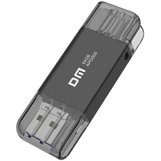 USB Flash накопитель 64GB DM APD005-3 (APD005-3 IN 1 64GB)