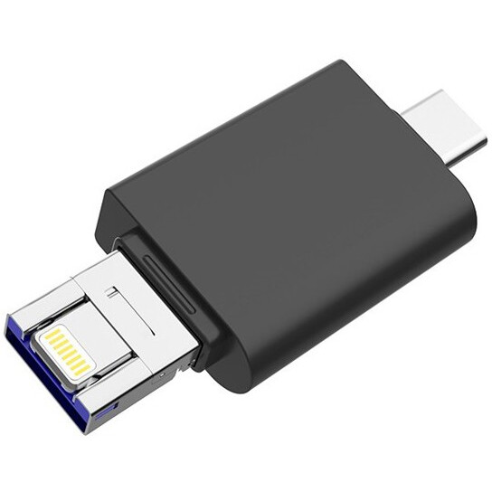 USB Flash накопитель 64Gb DM APD005-3 (APD005-3 IN 1 64GB) - фото 2