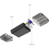 USB Flash накопитель 256Gb DM APD005-3 (APD005-3 IN 1 256GB)