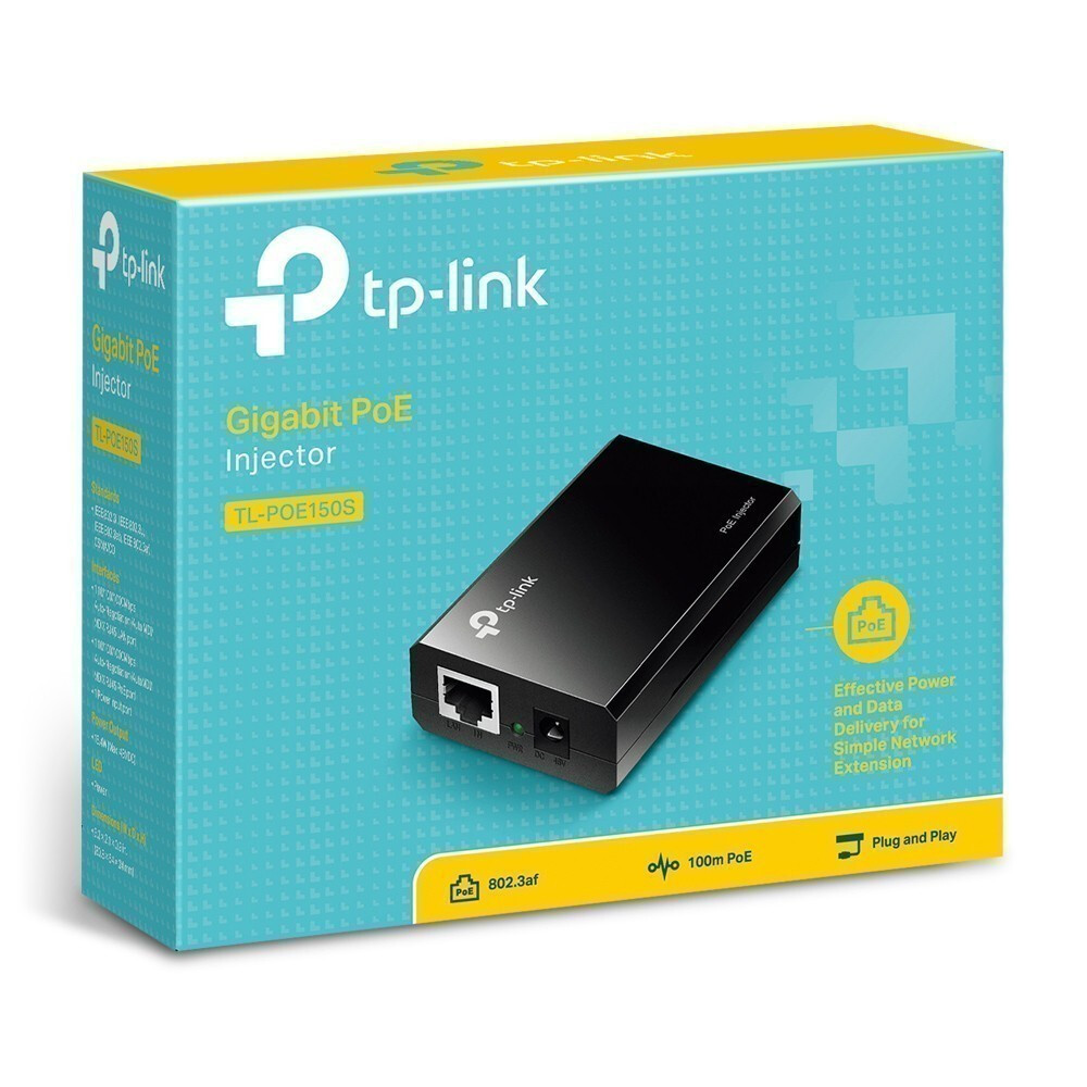PoE инжектор TP-Link TL-PoE150S - фото 3
