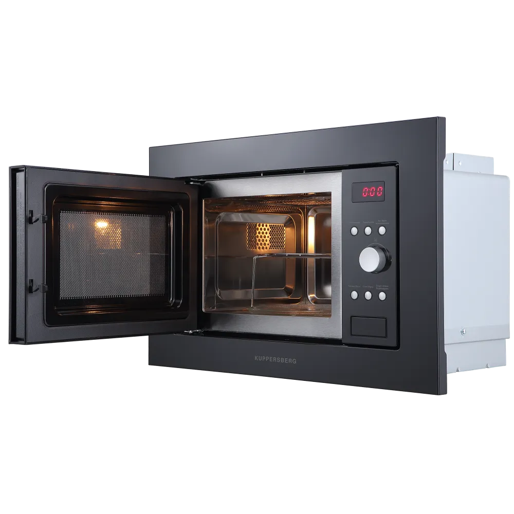 Встраиваемая микроволновая печь Kuppersberg HMW 615 B - фото 3
