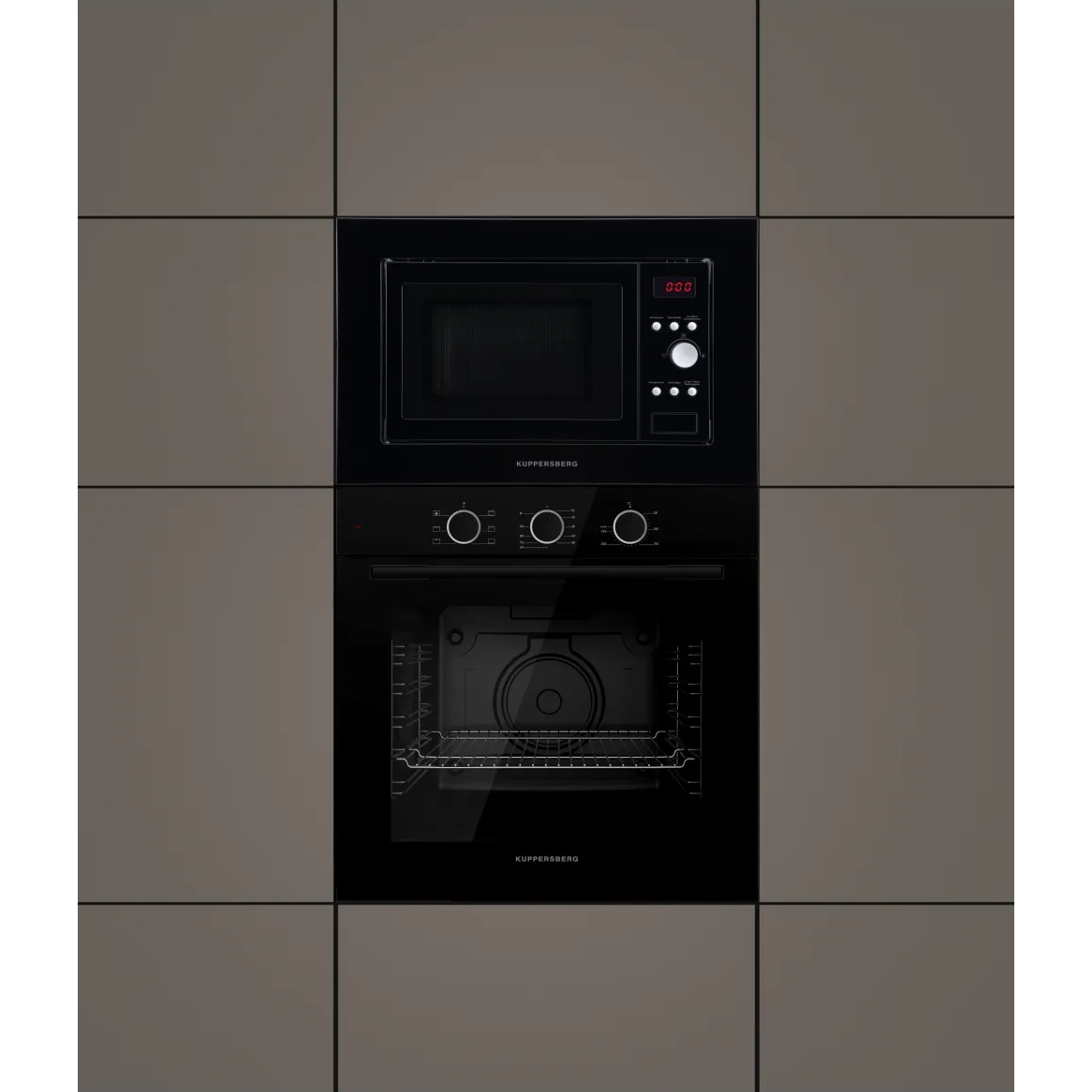 Встраиваемая микроволновая печь Kuppersberg HMW 615 B - фото 4