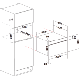 Встраиваемая микроволновая печь Kuppersberg HMW 634 B