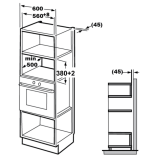 Встраиваемая микроволновая печь Kuppersberg HMW 645 B