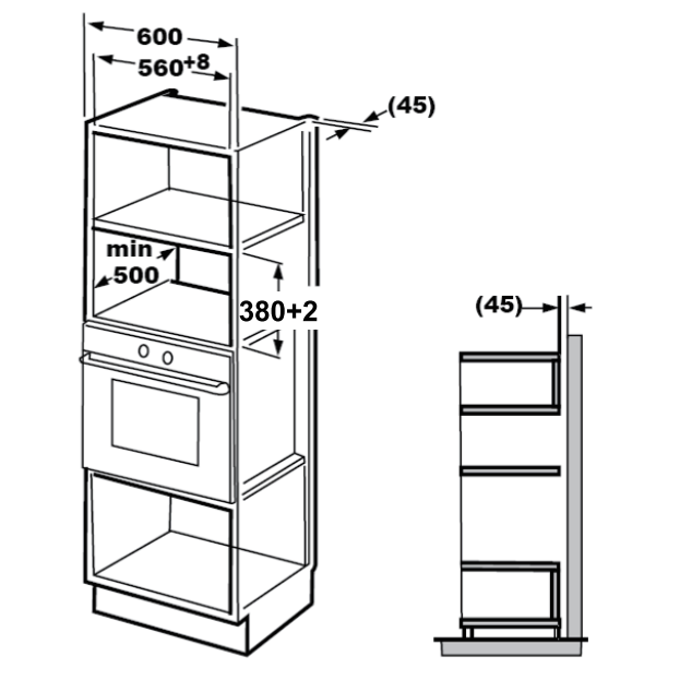 Встраиваемая микроволновая печь Kuppersberg HMW 645 W - фото 6