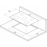 Электрическая варочная панель Kuppersberg ECS 703 R