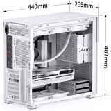 Корпус Jonsbo D41 STD SC White