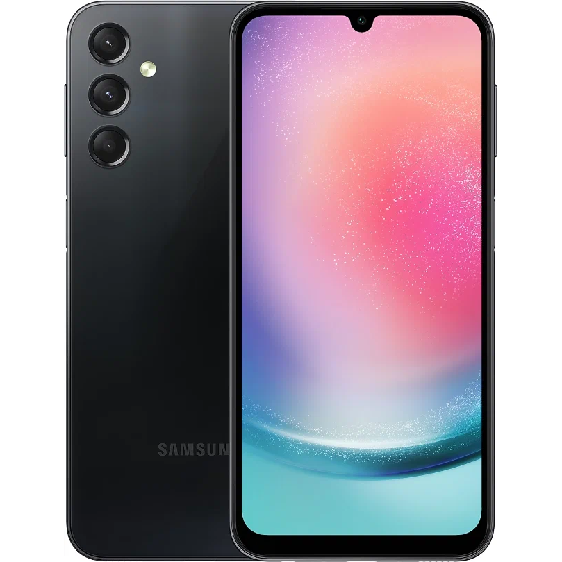 Смартфон Samsung Galaxy A24 4/128Gb Black (SM-A245FZKUMEA)