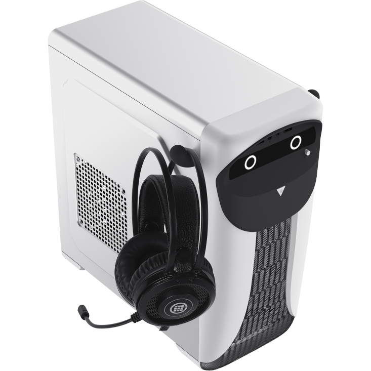 Корпус GameMax Cute OWL White Black - фото 3