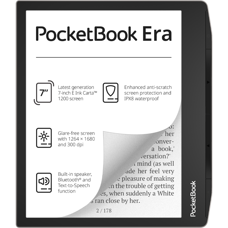 Электронная книга PocketBook 700 Era Stardust Silver - PB700-U-16-WW