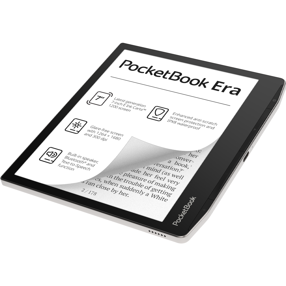 Электронная книга PocketBook 700 Era Stardust Silver - PB700-U-16-WW - фото 2