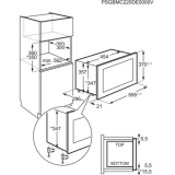 Встраиваемая микроволновая печь Electrolux KMFE172TEX