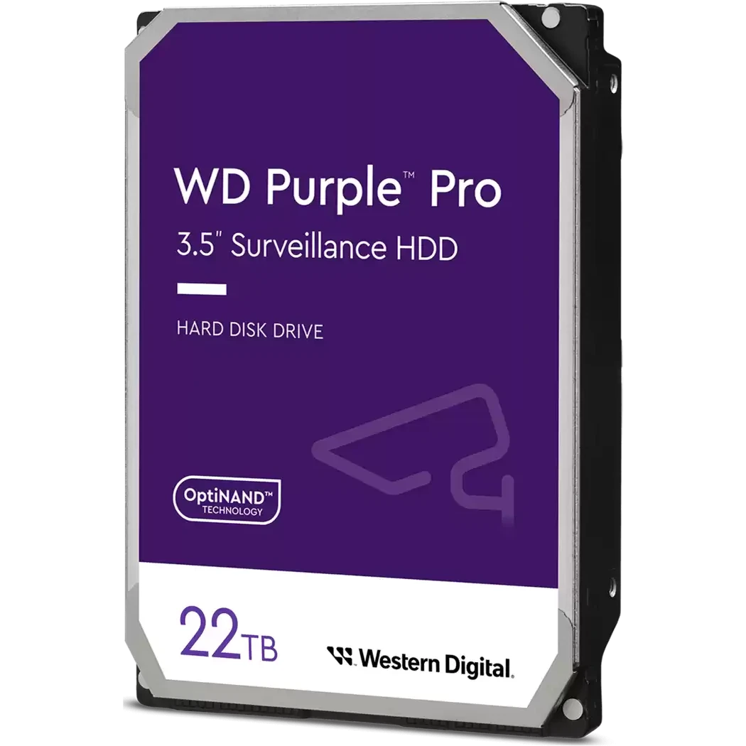 Жёсткий диск 22TB SATA-III WD Purple Pro (WD221PURP)