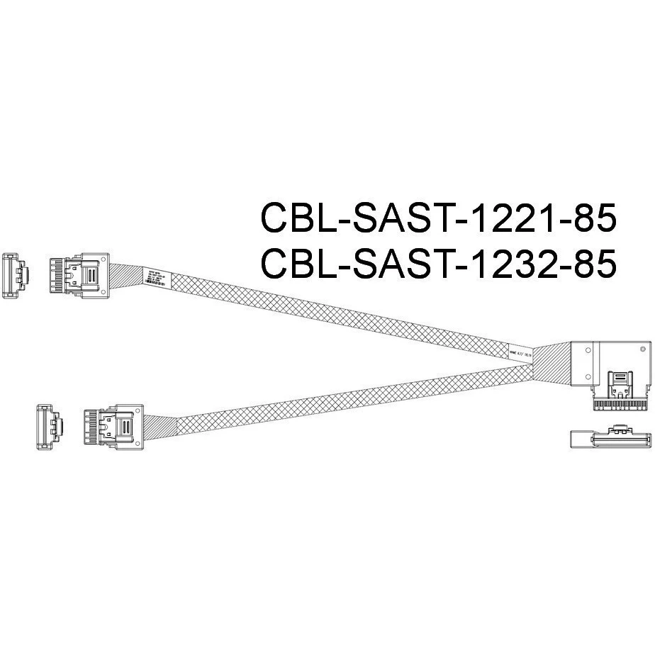 Комплект кабелей SuperMicro CBL-KIT-220U-TNR-22N - фото 2