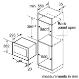 Встраиваемая микроволновая печь Bosch BEL634GS1M