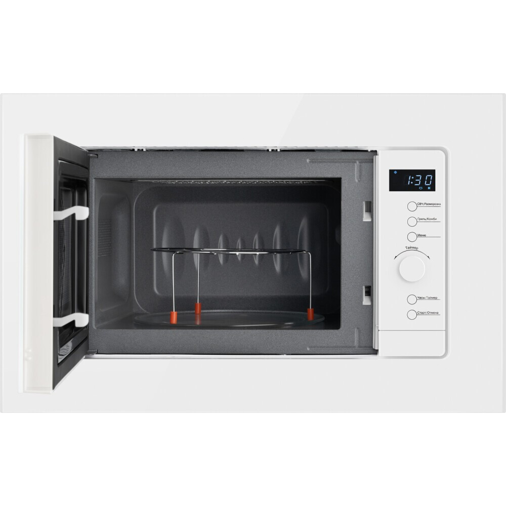 Встраиваемая микроволновая печь Weissgauff HMT-220 WG Grill - 430872 - фото 2