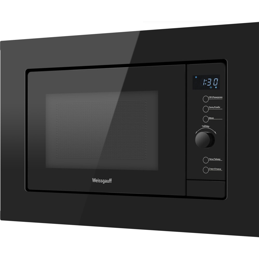Встраиваемая микроволновая печь Weissgauff HMT-620 BG Grill - 430871 - фото 3
