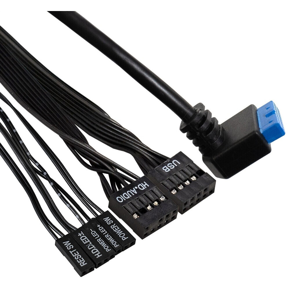 Корпус ExeGate FL-102-TPS350 350W Black - EX294020RUS - фото 2