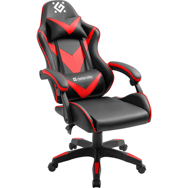 Игровое кресло Defender xCom Black/Red - 64337 - фото 4