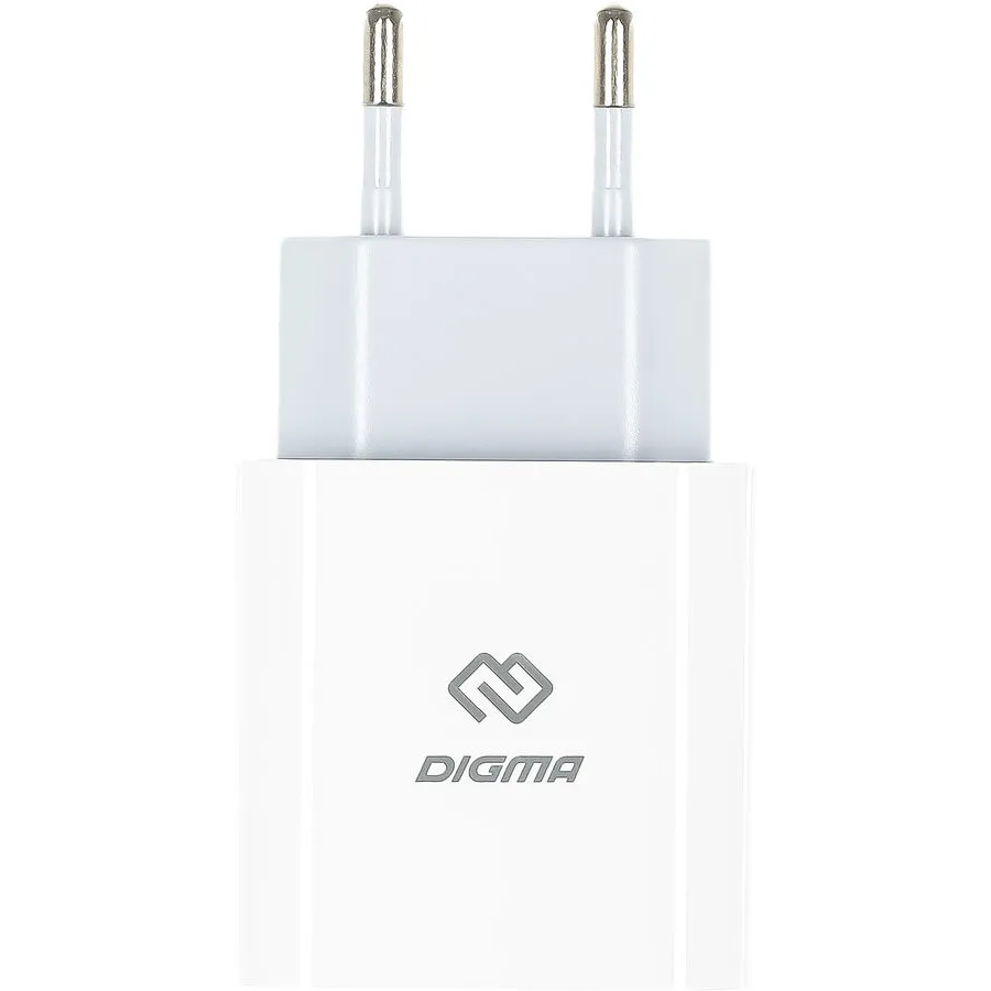 Сетевое зарядное устройство Digma DGW3C White - DGW3C0F010WH - фото 4
