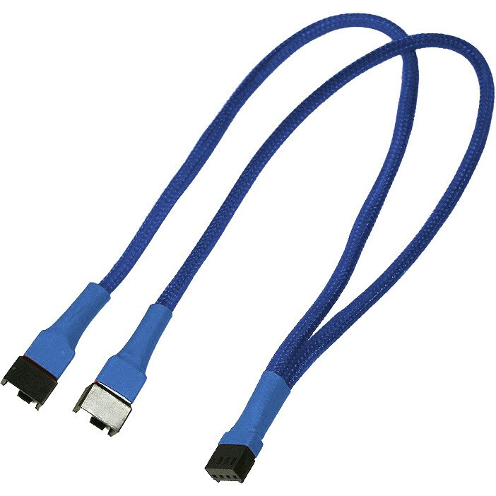Разветвитель 4-pin - 2x 4-pin, 0.3м, Nanoxia NXPWY30B