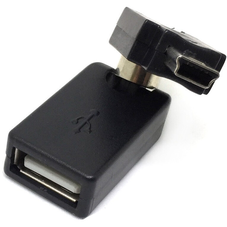 Переходник USB - miniUSB, Espada EUSB2fmnUSBm360
