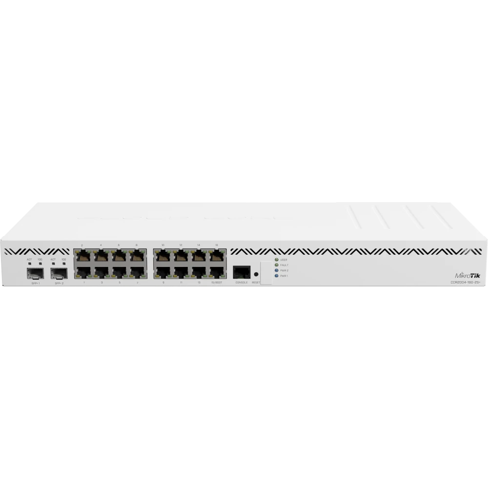 Маршрутизатор (роутер) MikroTik CCR2004-16G-2S+