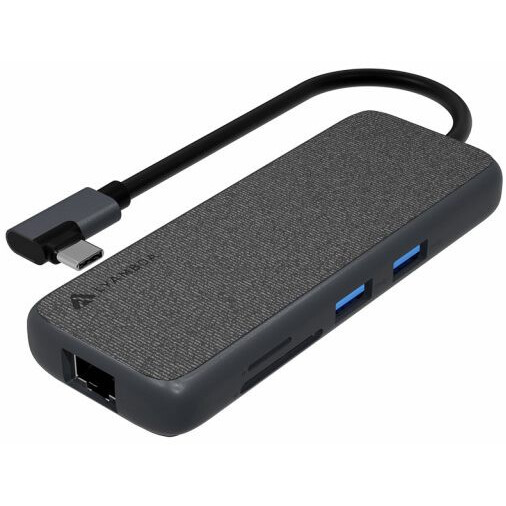 USB-концентратор Lyambda Slim LC130 Grey - фото 2