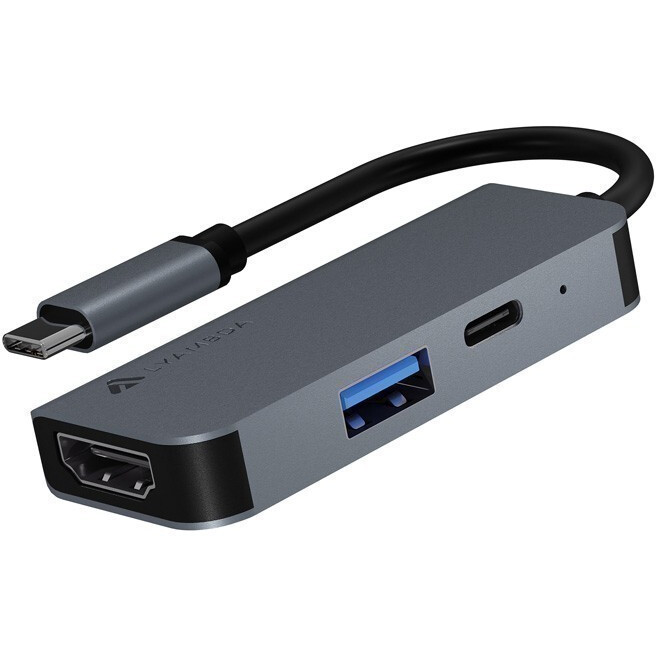 Док-станция Lyambda Slim Aluminum LC105 Grey - фото 3