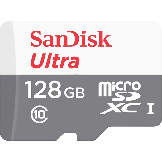 Карта памяти 128GB MicroSD SanDisk Ultra (SDSQUNR-128G-GN3MN)