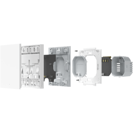 Умный выключатель Aqara Smart Wall Switch H1 White (No Neutral, Single Rocker) - WS-EUK01 - фото 3