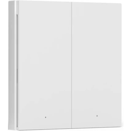 Умный выключатель Aqara Wireless Remote Switch H1 White (Double Rocker) - WRS-R02 - фото 2