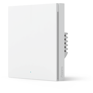 Умный выключатель Aqara Smart Wall Switch H1 White (With Neutral, Single Rocker)