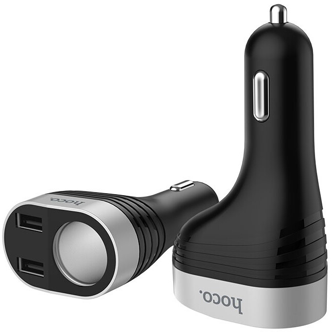 Автомобильное зарядное устройство HOCO Z29 Black (HC-92186) - фото 3