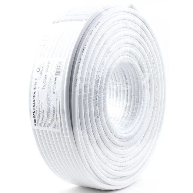 Коаксиальный кабель Cablexpert RG-6U-CU-2, 100м - фото 2