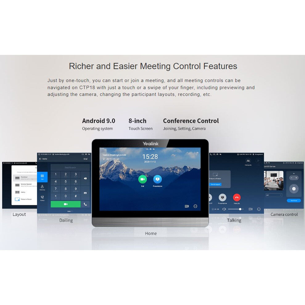 Панель управления Yealink CTP18 - фото 5