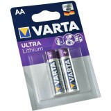 Батарейка Varta Ultra Lithium (AA, 2 шт) (06106301402)