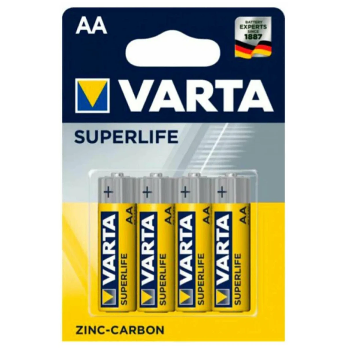 Батарейка Varta SuperLife (AA, 4 шт.) - 02006101414