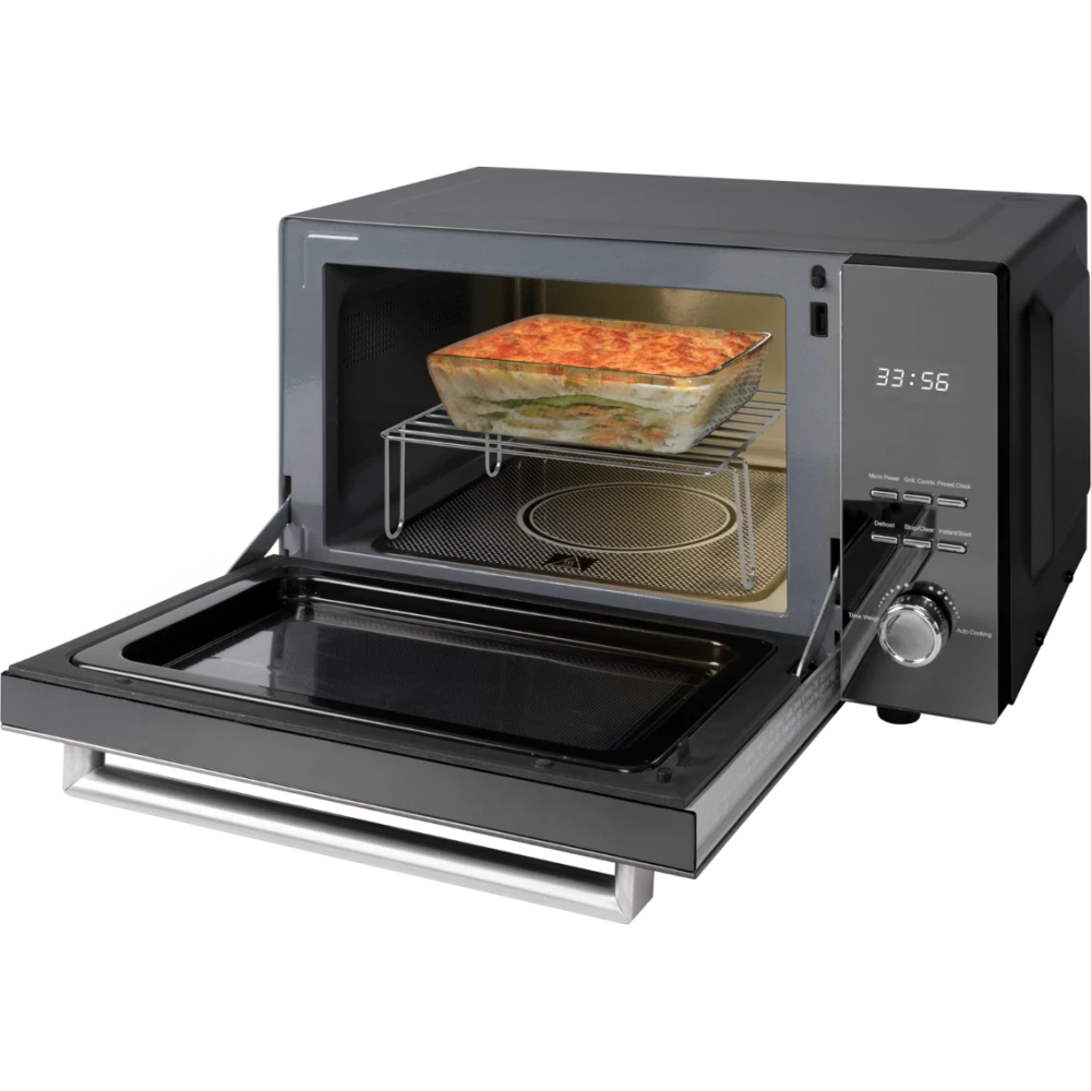 Микроволновая печь Profi Cook PC-MWG 1204 Black - фото 2