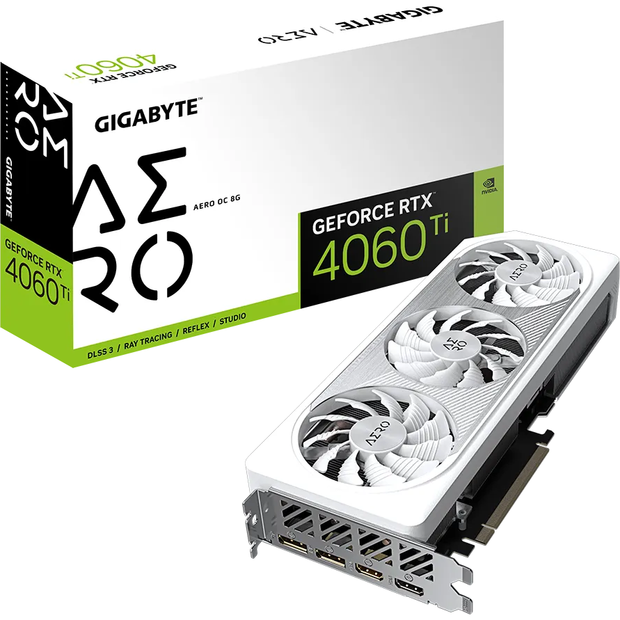 Видеокарта NVIDIA GeForce RTX 4060 Ti Gigabyte 8Gb (GV-N406TAERO OC-8GD) - фото 8