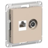 Розетка RJ-45/TV Systeme Electric ATN001289