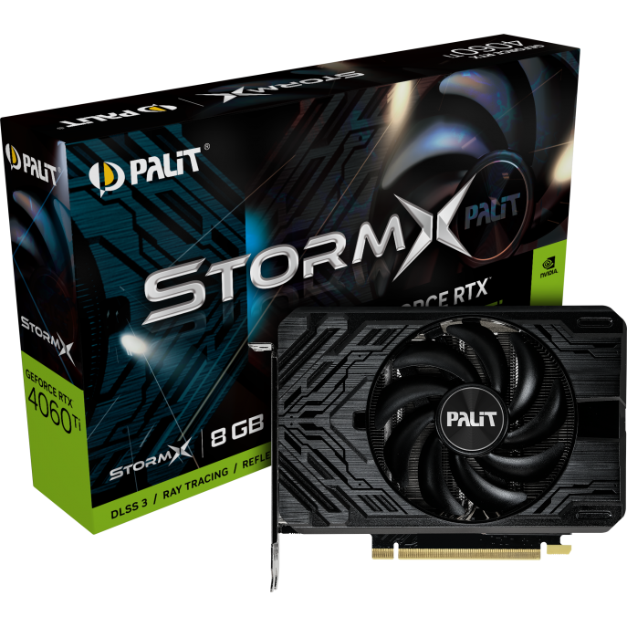 Видеокарта NVIDIA GeForce RTX 4060 Ti Palit StormX 8Gb (NE6406T019P1-1060F) - фото 8
