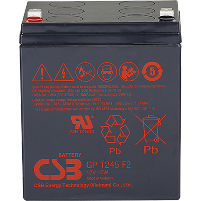 Аккумуляторная батарея CSB GP1245 F2