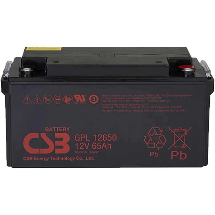 Аккумуляторная батарея CSB GPL12650
