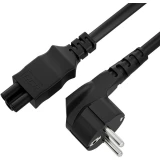 Кабель питания Schuko - C5, 3м, Greenconnect GCR-54414