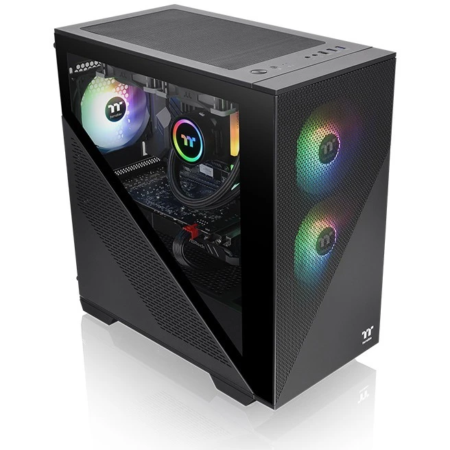 Корпус Thermaltake Divider 170 TG ARGB Black (CA-1S4-00S1WN-00) - фото 2