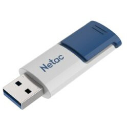 USB Flash накопитель 512Gb Netac U182 White/Blue - NT03U182N-512G-30BL