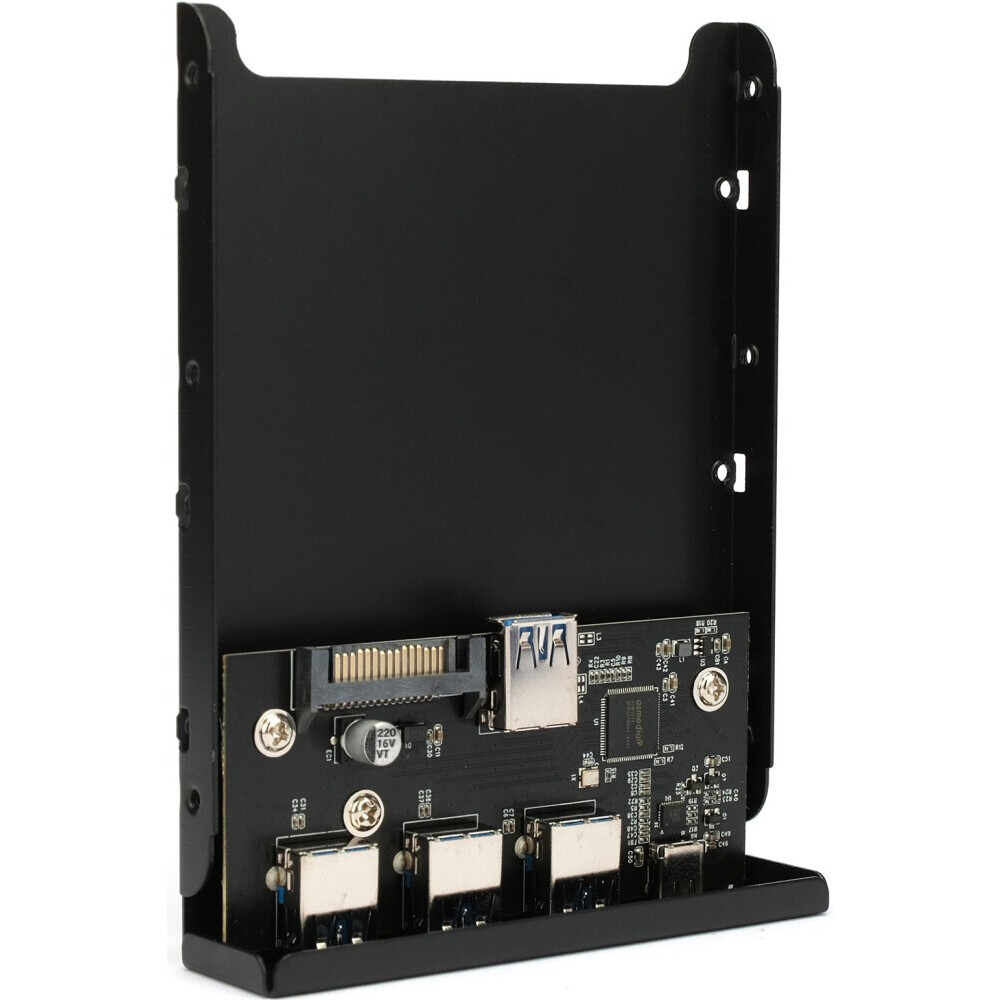 Передняя панель портов Gembird FP3.5-USB3-3A1C - фото 3